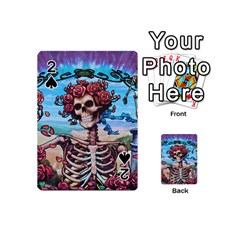 Grateful Dead Hippie Peace Roses Rock Music Legend Playing Cards 54 Designs (mini)