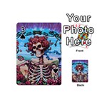 Grateful Dead Hippie Peace Roses Rock Music Legend Playing Cards 54 Designs (Mini) Front - Spade3