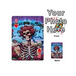Grateful Dead Hippie Peace Roses Rock Music Legend Playing Cards 54 Designs (Mini) Front - Heart2