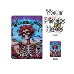 Grateful Dead Hippie Peace Roses Rock Music Legend Playing Cards 54 Designs (Mini) Front - Spade4
