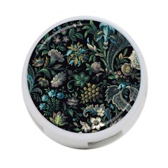 Pattern Flower Plants Leaves Nature 4-port Usb Hub (one Side)