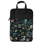 Pattern Flower Plants Leaves Nature Foldable Shoe Storage Bag Front
