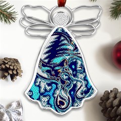 Trippy Dippy Bears Blue Dancing Greatful Dead Skull Steal Your Face Metal Loving Angel Silver 