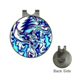 Trippy Dippy Bears Blue Dancing Greatful Dead Skull Steal Your Face Hat Clips With Golf Markers