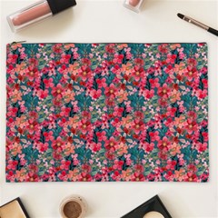 Red Flowers 2 Cosmetic Bag (xxl)