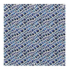 Blue Snake Banner And Sign 4  X 4 