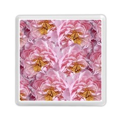Peonies Nature Bloom Blossom Pink Memory Card Reader (square)