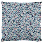 Blue Leaves (2) 18  Baby Flannel Cushion Case (Two Sides) Front