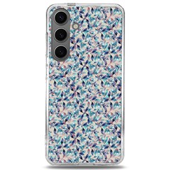 Blue Leaves (2) Samsung Galaxy S24 6 2 Inch Tpu Uv Case