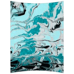 Fluid Turquoise Back Support Cushion
