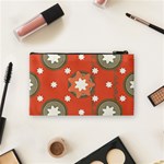 Background Abstract Cosmetic Bag (Small) Back