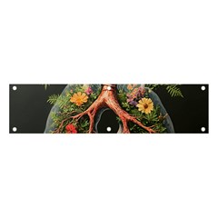 Lungs Health Banner And Sign 4  X 1 