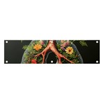 Lungs Health Banner and Sign 4  x 1  Front