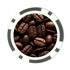 Coffee Beans Poker Chip Card Guard
