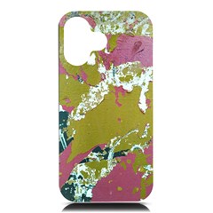 Colorwoven Abstract Print Iphone 16 Black Uv Print Pc Hardshell Case