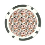 Foxs Poker Chip Card Guard Back