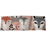Fox 63 x21  Body Pillow Case Dakimakura (Two Sides) Back