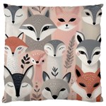 Fox Large Cushion Case (One Side) Front