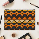 Aztec Mexico Inca Mayan Design Cosmetic Bag (Large) Front
