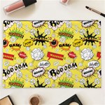 Cartoon Comics Pattern Cosmetic Bag (XXL) Back