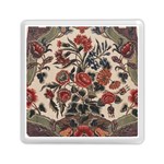 Beautiful Flowers Memory Card Reader (Square) Front