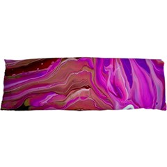 Magenta Waves 63 x21  Body Pillow Case Dakimakura (two Sides)