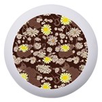 Mid Century Retro Floral 1970s 1960s Pattern 84 Dento Box with Mirror Front