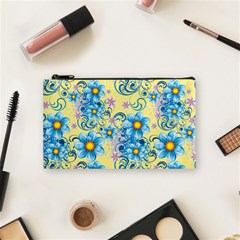 Flowers Bloom Blossom Petals Plant Cosmetic Bag (small)