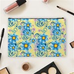 Flowers Bloom Blossom Petals Plant Cosmetic Bag (Large) Back
