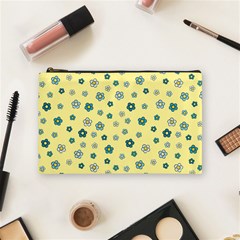 Flowers Bloom Blossom Petals Flora Cosmetic Bag (medium)