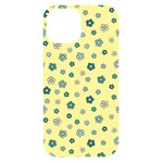 Flowers Bloom Blossom Petals Flora iPhone 15 Black UV Print PC Hardshell Case Front