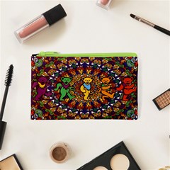 Grateful Dead Psychedelic Bears Cosmetic Bag (xs)