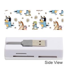 Bluey, Bluey Merch, Bluey Pattern, Bluey Bluey, Bingo, Bluey Design, Bluey Dog Memory Card Reader (stick)