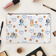 Bluey, Bluey Merch, Bluey Pattern, Bluey Bluey, Bingo, Bluey Design, Bluey Dog Cosmetic Bag (large)