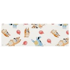 Bluey, Bluey Merch, Bluey Pattern, Bluey Bluey, Bingo, Bluey Design, Bluey Dog Banner And Sign 9  X 3 