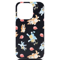 Bluey, Bluey Merch, Bluey Pattern, Bluey Bluey, Bingo, Bluey Design, Bluey Dog Iphone 14 Pro Black Uv Print Pc Hardshell Case