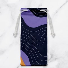 Abstract Topographic Jewelry Bag