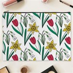 Flowers Bloom Pattern Spring Cosmetic Bag (XXXL) Front