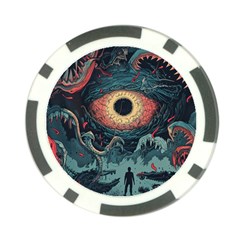 Monsters Nightmare Poker Chip Card Guard