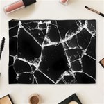 Dark Patch Art Crack Construction Cosmetic Bag (XL) Front