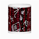 Abstract Pattern Background Morph Mug Center