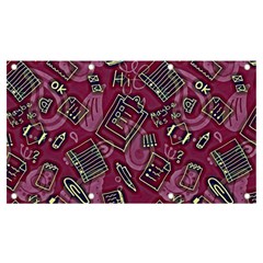 Abstract Art Pattern Design Background Banner And Sign 7  X 4 