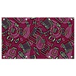 Abstract Art Pattern Design Background Banner and Sign 7  x 4  Front