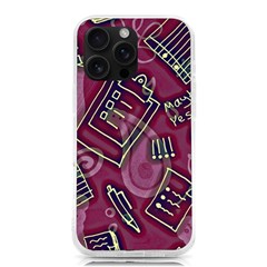 Abstract Art Pattern Design Background Iphone 16 Pro Max Tpu Uv Print Case