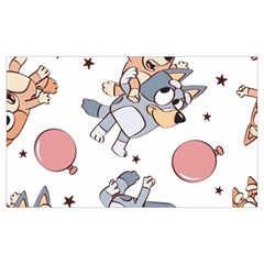Bluey, Bluey Merch, Bluey Pattern, Bluey Bluey, Bingo, Bluey Design, Bluey Dog 20 x12  Lumbar Throw Cushion Case (two Sides)
