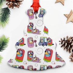 Bluey, Bluey Merch, Bluey Pattern, Bluey Bluey, Bingo, Bluey Design, Bluey Dog Ornament (christmas Tree) 