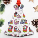 Bluey, Bluey merch, Bluey pattern, Bluey Bluey, bingo, Bluey design, bluey dog Ornament (Christmas Tree)  Front