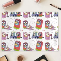 Bluey, Bluey Merch, Bluey Pattern, Bluey Bluey, Bingo, Bluey Design, Bluey Dog Cosmetic Bag (xxl)
