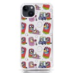 Bluey, Bluey merch, Bluey pattern, Bluey Bluey, bingo, Bluey design, bluey dog iPhone 14 Plus TPU UV Print Case Front