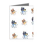 Bluey, Bluey merch, Bluey pattern, Bluey Bluey, bingo, Bluey design, bluey dog Mini Greeting Cards (Pkg of 8) Right